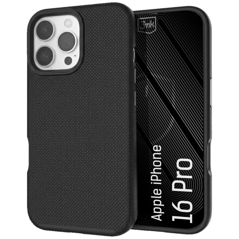 Etui 3MK Fortis MagCase do Apple iPhone 16 Pro Czarny