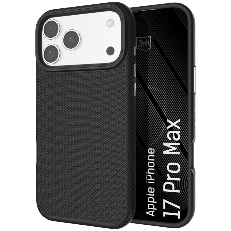 Etui 3MK Fortis MagCase do Apple iPhone 17 Pro Max Czarny