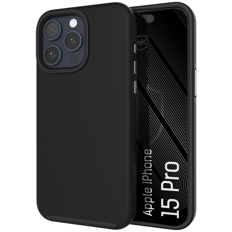 Etui 3MK Fortis MagCase do Apple iPhone 15 Pro Czarny