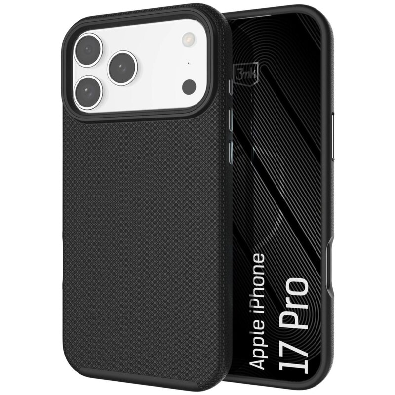Etui 3MK Fortis MagCase do Apple iPhone 17 Pro Czarny