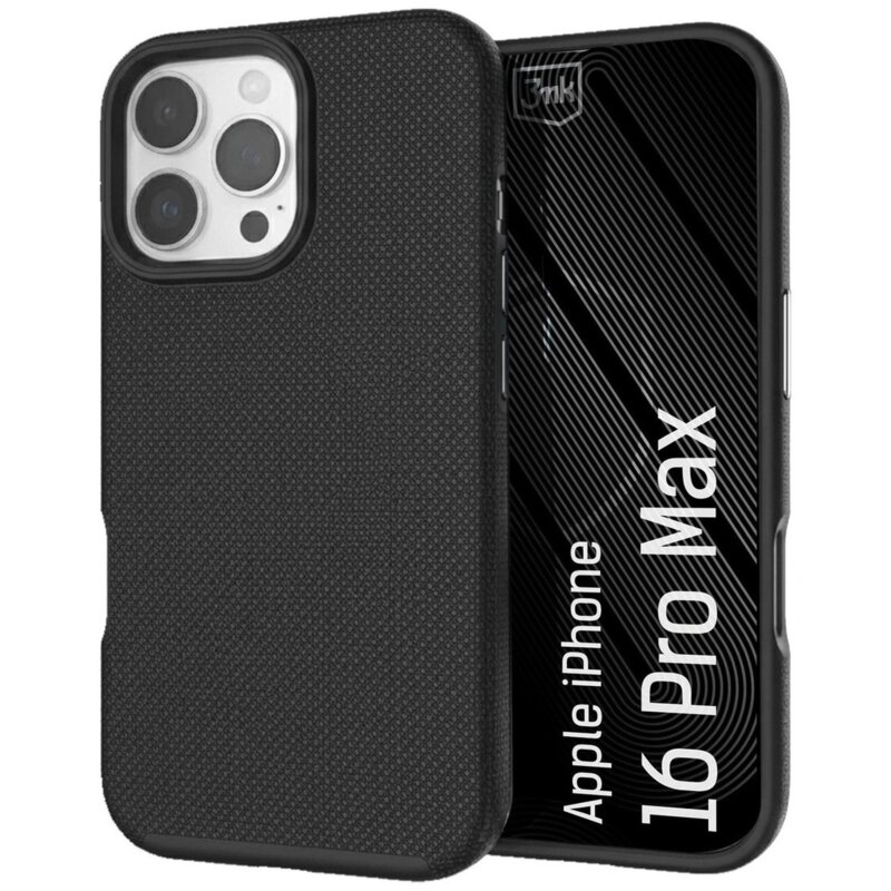 Etui 3MK Fortis MagCase do Apple iPhone 16 Pro Max Czarny