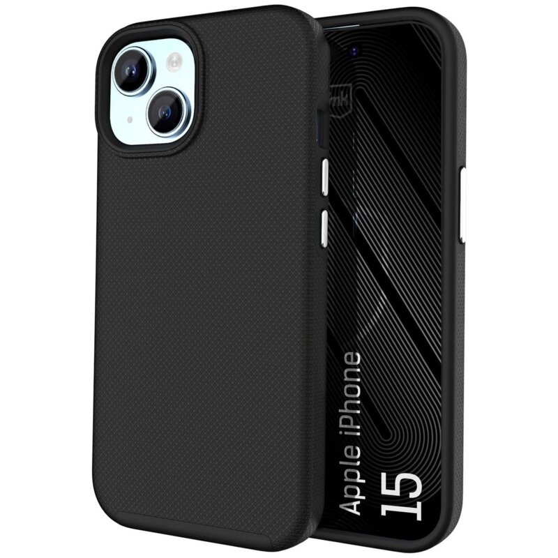 Etui 3MK Fortis MagCase do Apple iPhone 15 Czarny