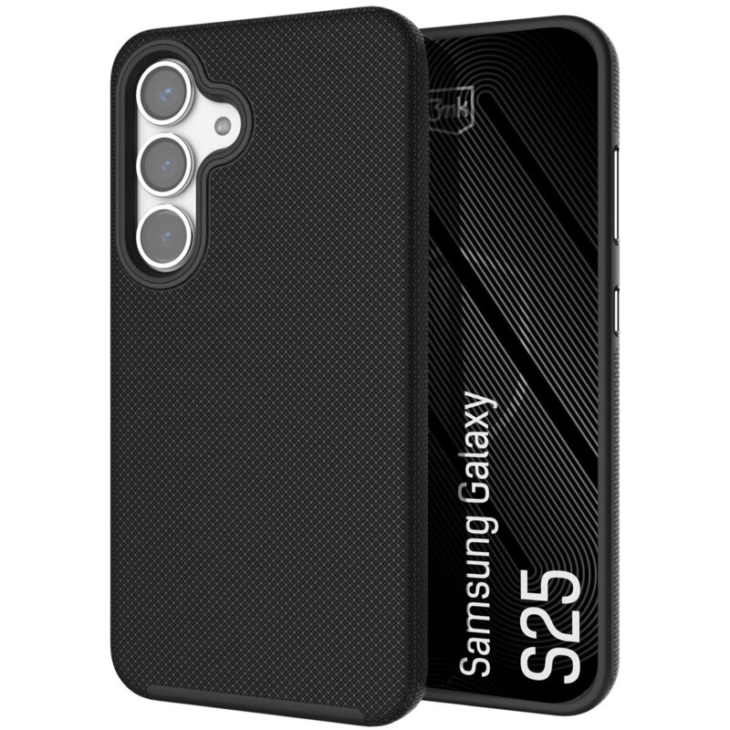 Etui 3MK Fortis MagCase do Samsung Galaxy S25 Czarny