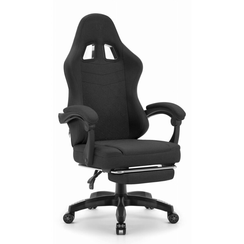 Fotel gamingowy HELL'S CHAIR HC-1015 Czarny