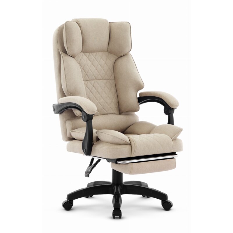 Fotel HELL'S CHAIR HC-1031 Beżowy