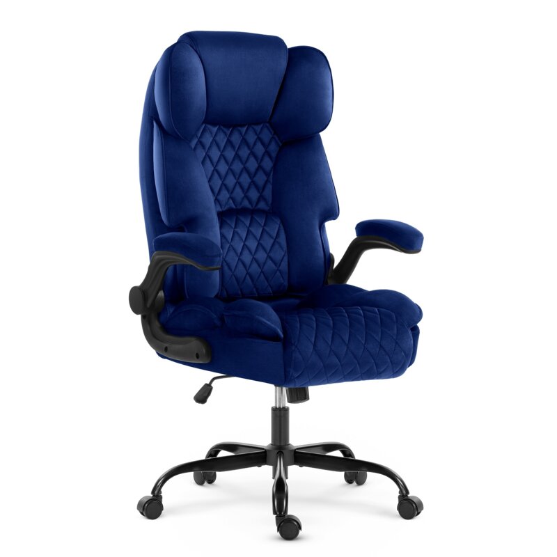 Fotel biurowy HELL'S CHAIR HC-1033 Granatowy