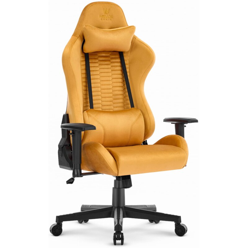 Fotel gamingowy HELL'S CHAIR HC-2000 Musztardowy