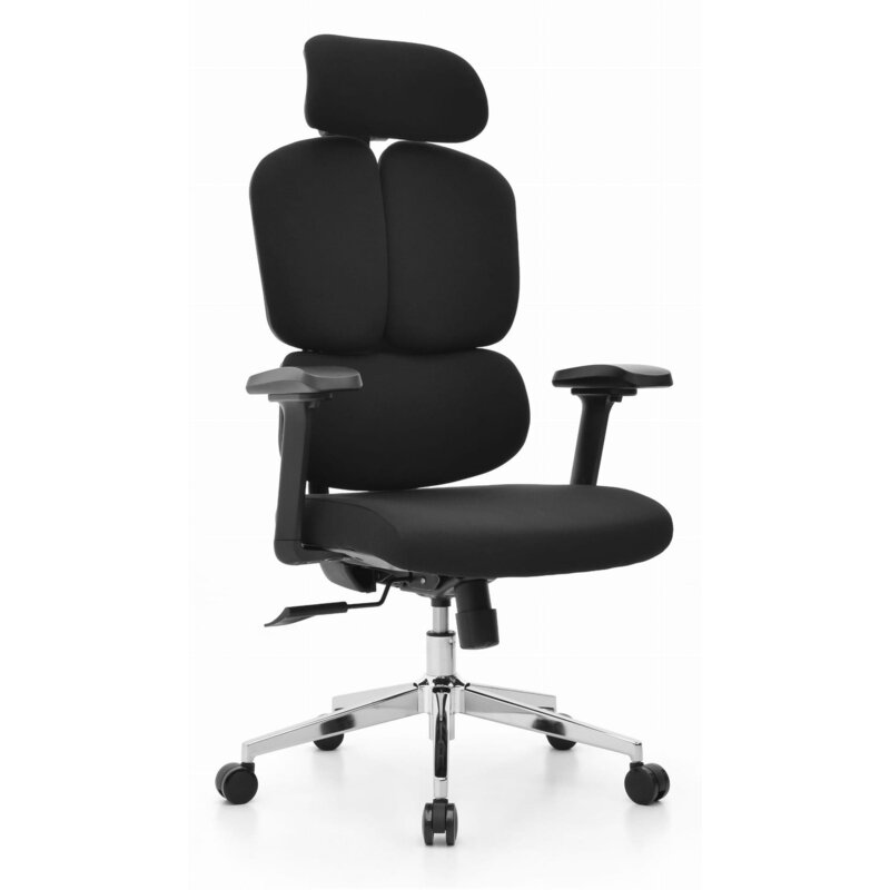 Fotel biurowy HELL'S CHAIR HC-1053 Czarny