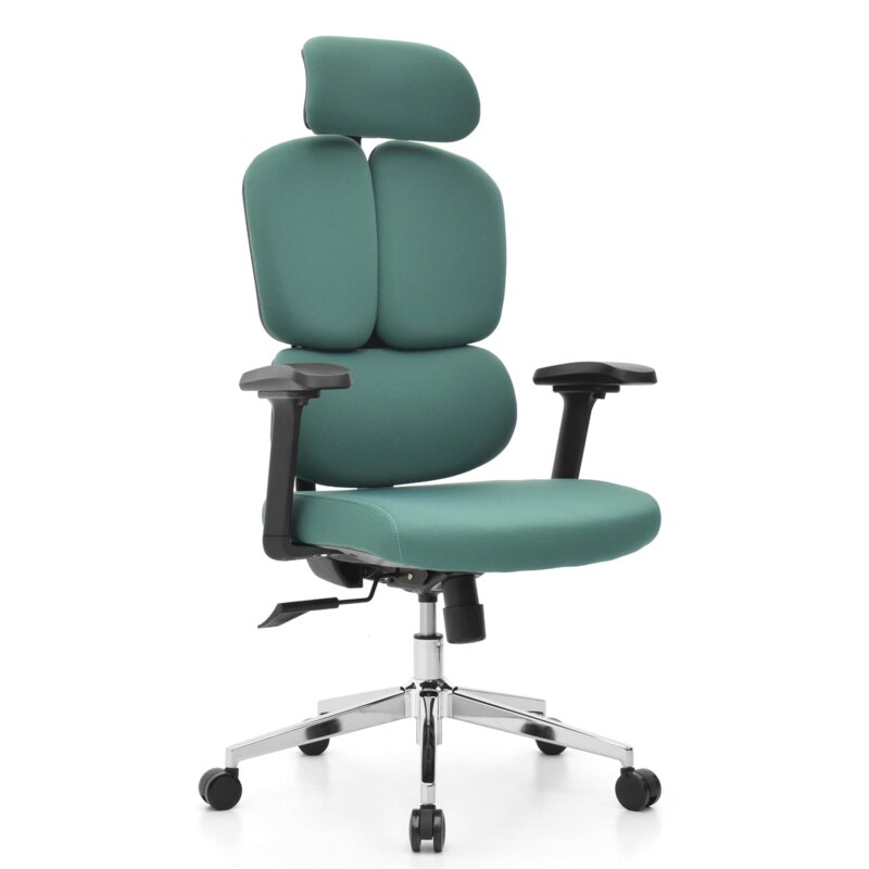 Fotel biurowy HELL'S CHAIR HC-1053 Zielony