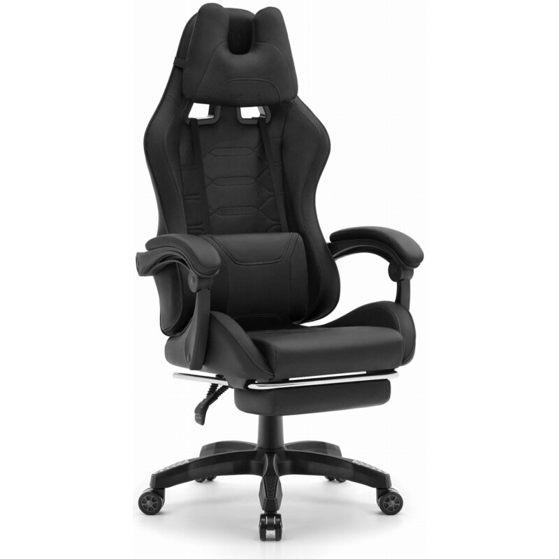 Fotel gamingowy HELL'S CHAIR HC-1039 2.0 Czarny