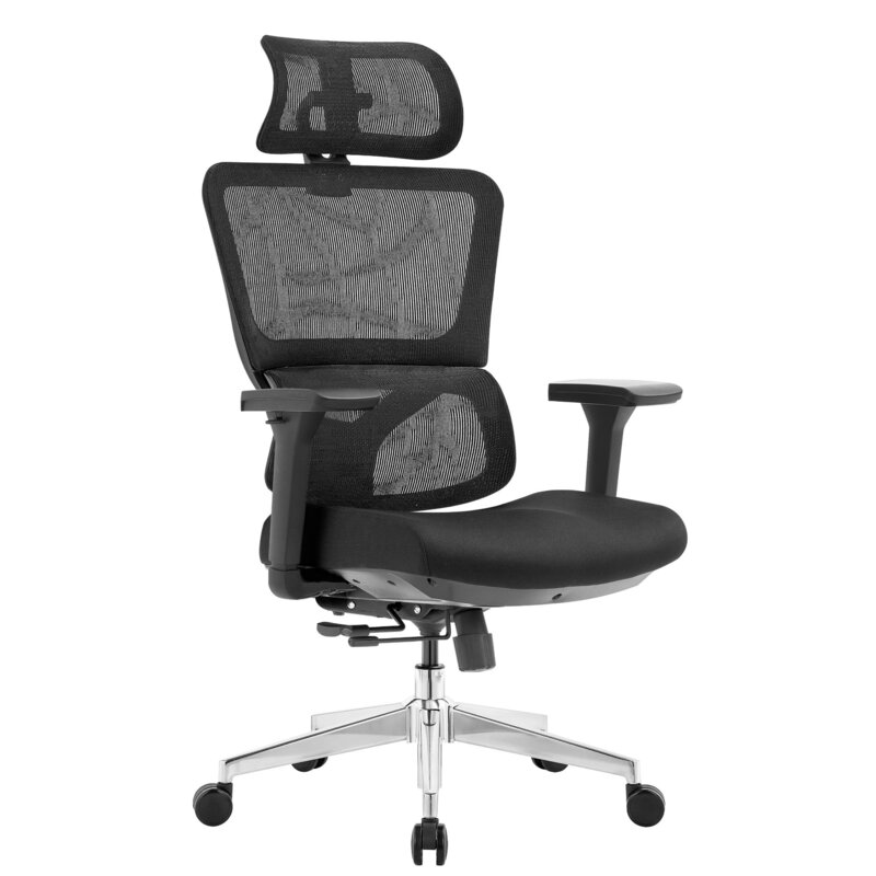 Fotel biurowy HELL'S CHAIR Ergonoble 3054 Czarny