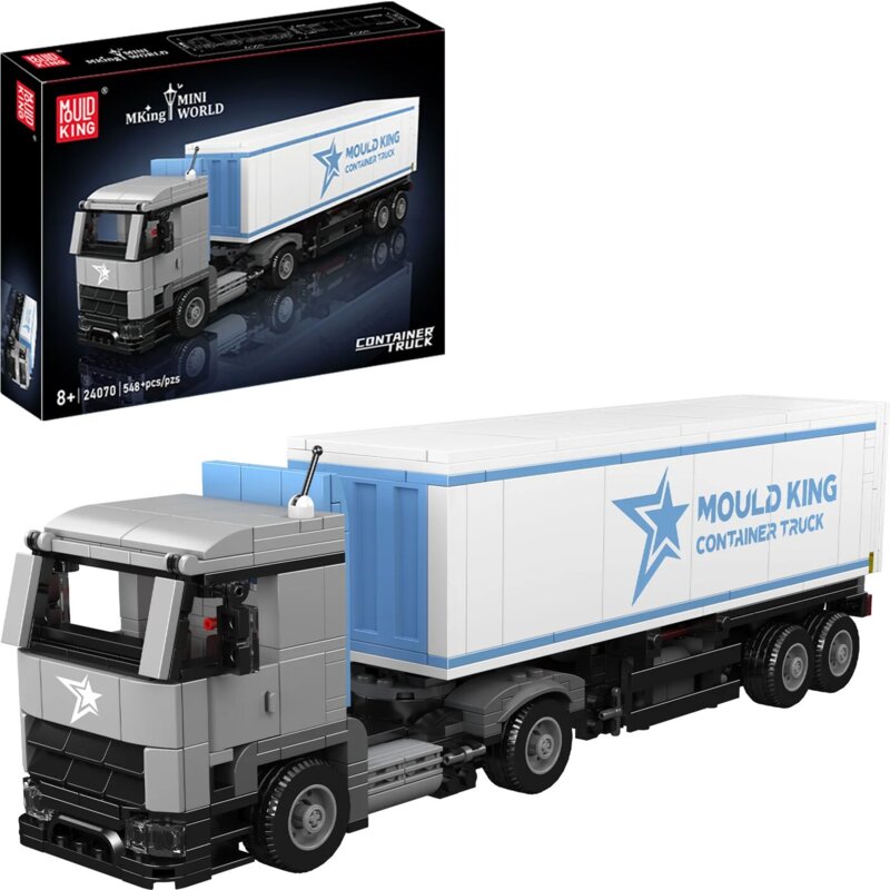 Klocki konstrukcyjne MOULD KING Container Truck 24070