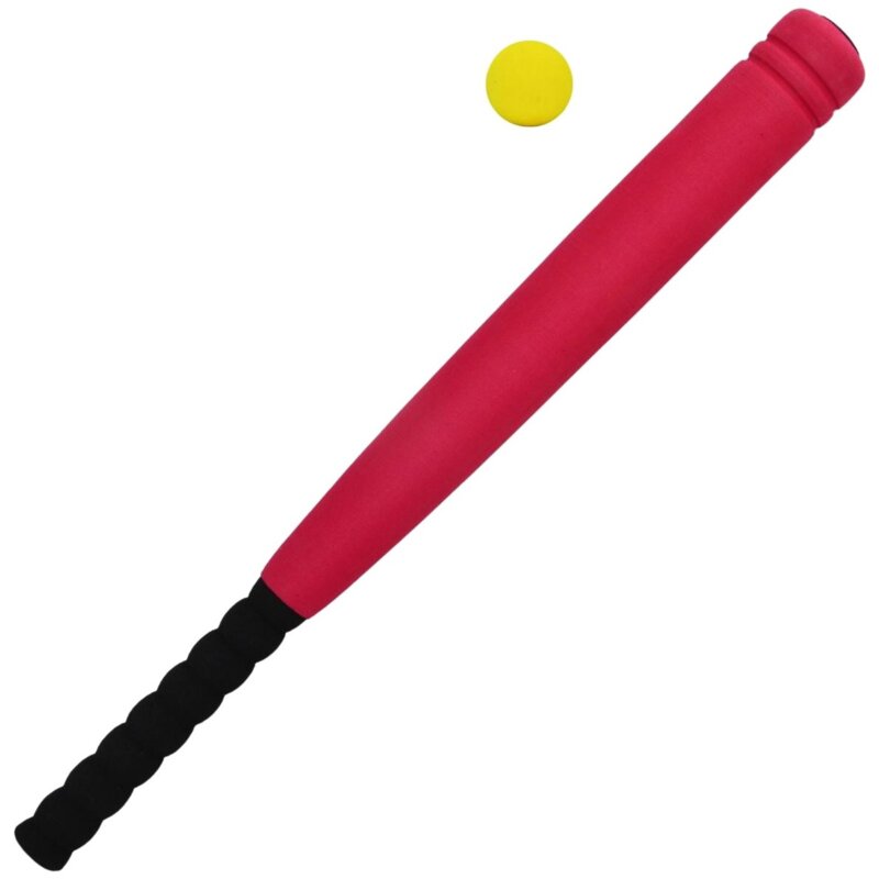 Kij do baseballa EDDY TOYS Junior Soft 54 cm Czerwony