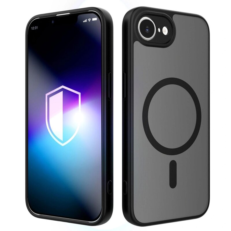 Etui 3MK Misty MagCase do Apple iPhone 16e /17e Czarny