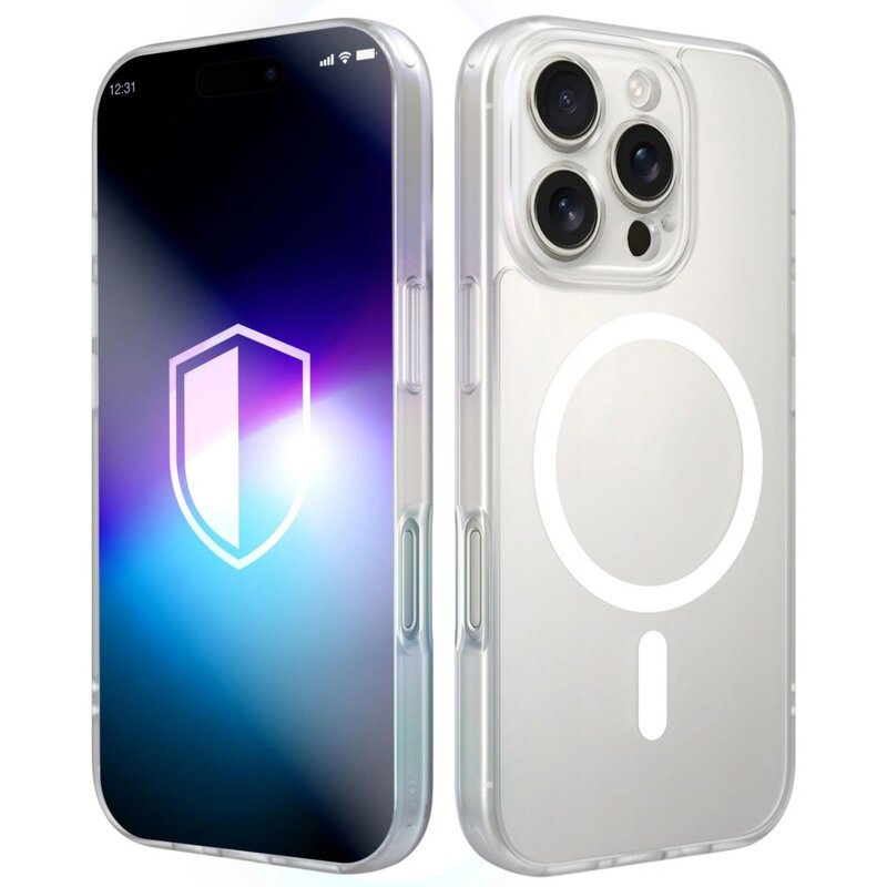 Etui 3MK Misty MagCase do Apple iPhone 16 Pro Biały