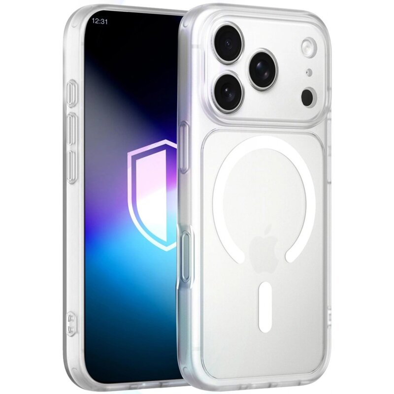 Etui 3MK Misty MagCase do Apple iPhone 17 Pro Max Biały