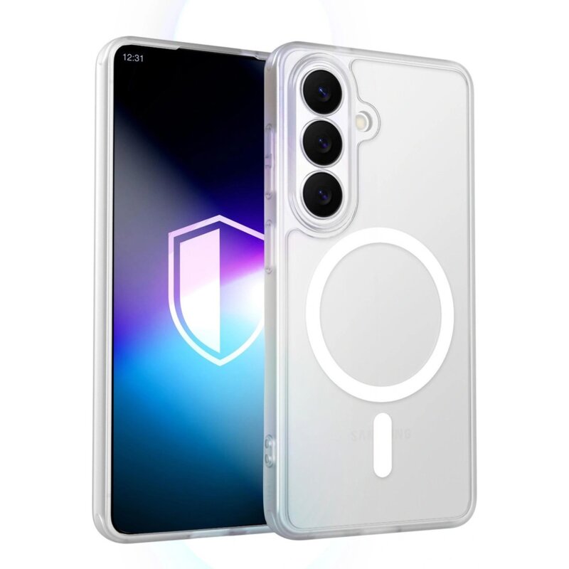 Etui 3MK Misty MagCase do Samsung Galaxy S26 Biały