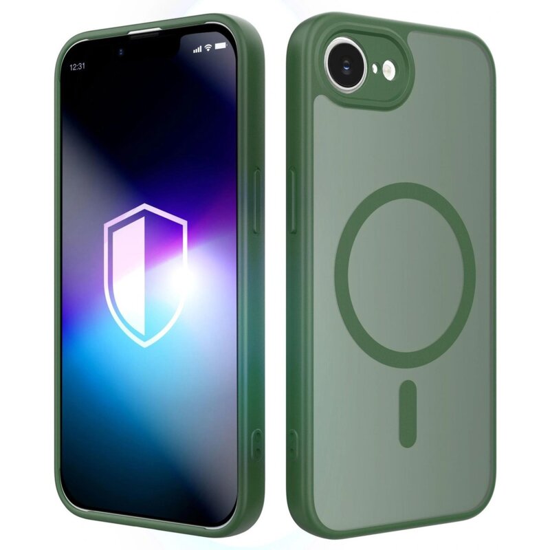 Etui 3MK Misty MagCase do Apple iPhone 16e/17e Zielony