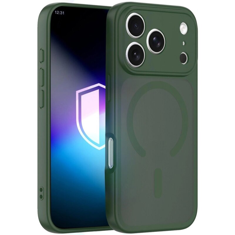 Etui 3MK Misty MagCase do Apple iPhone 17 Pro Max Zielony