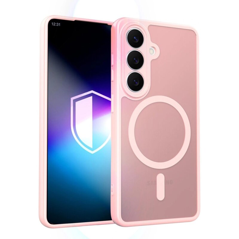 Etui 3MK Misty MagCase do Samsung Galaxy S26+ Różowy