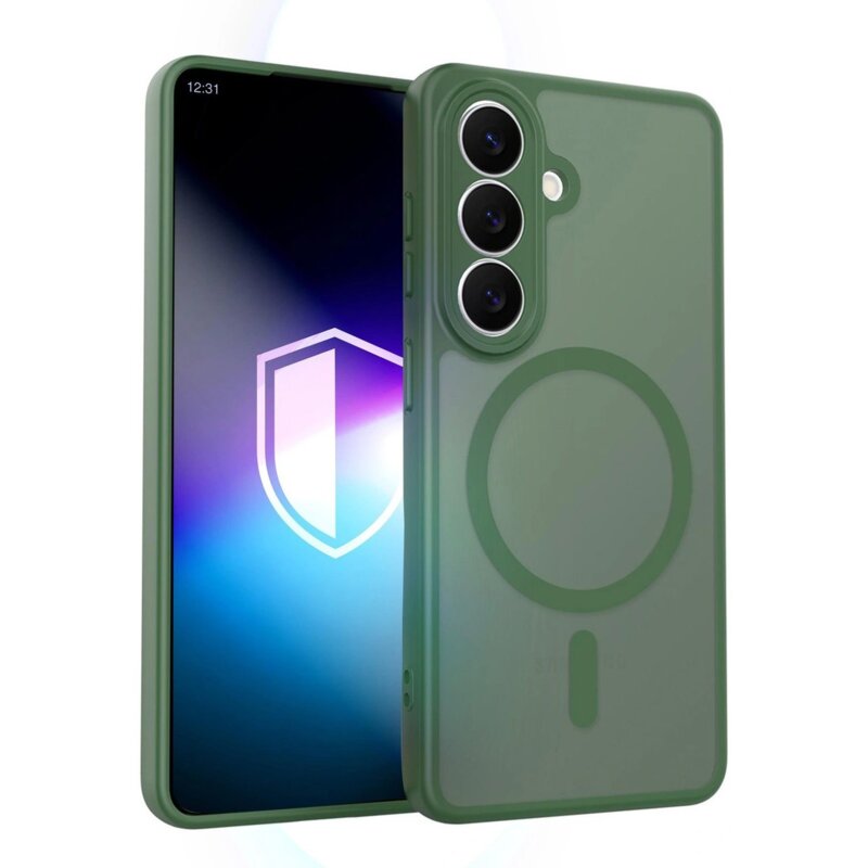 Etui 3MK Misty MagCase do Samsung Galaxy S26+ Zielony