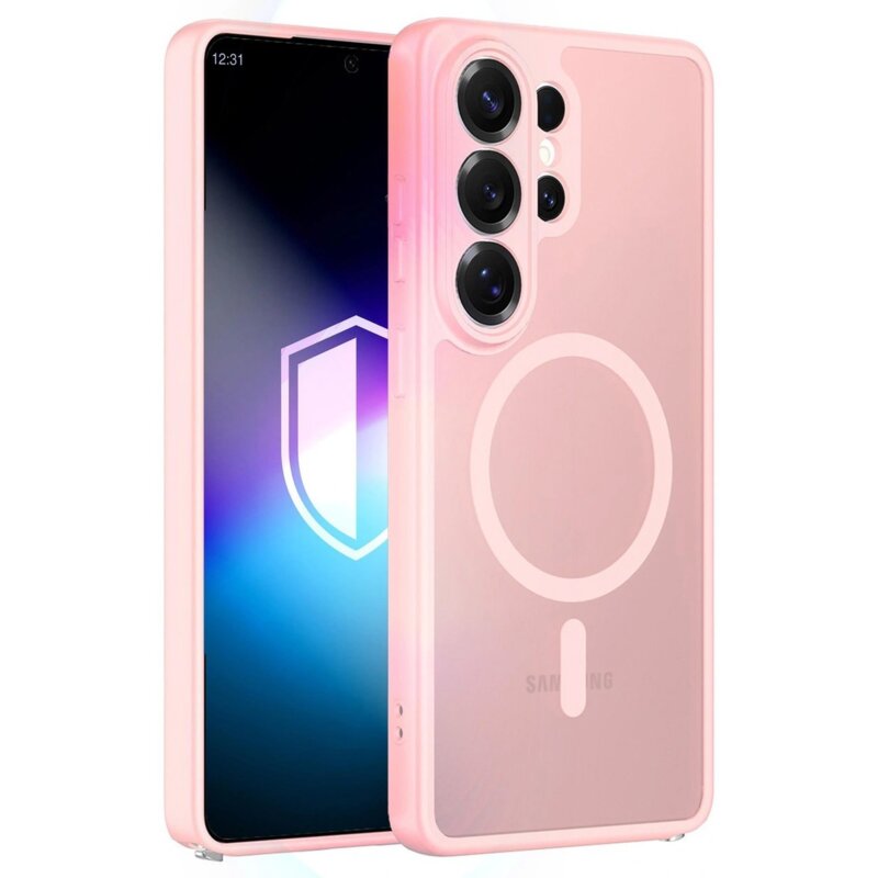 Etui 3MK Misty MagCase do Samsung Galaxy S26 Ultra Różowy