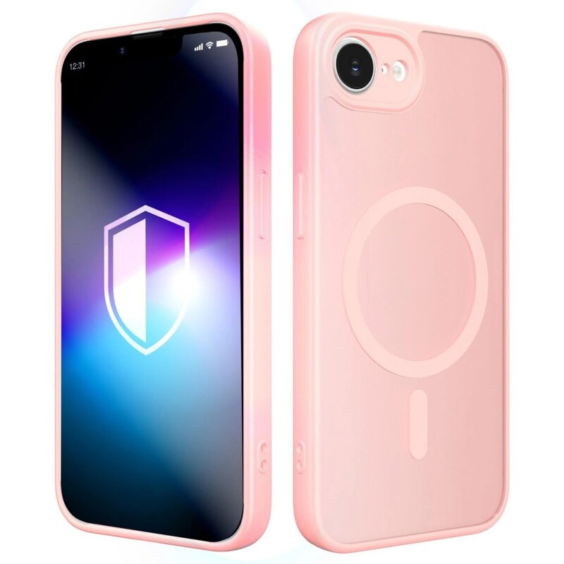 Etui 3MK Misty MagCase do Apple iPhone 16e/17e Różowy