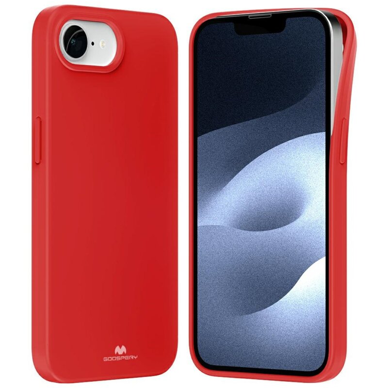Etui MERCURY Soft do Apple iPhone 16e/17e Czerwony