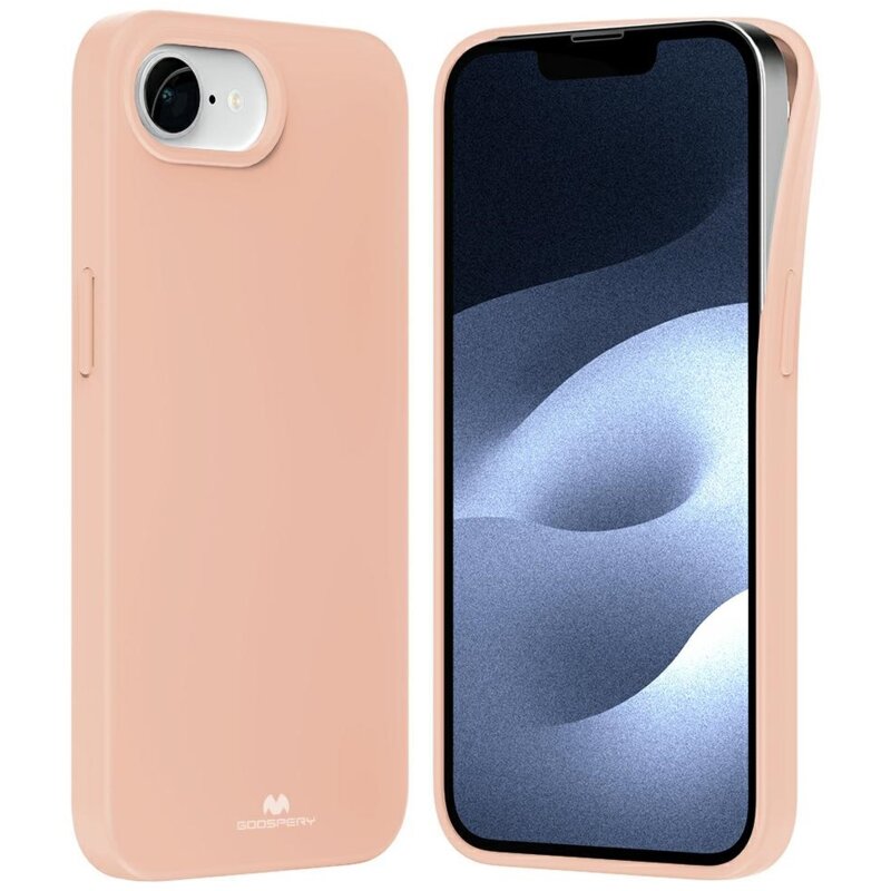 Etui MERCURY Soft do Apple iPhone 16e/17e Różowo-piaskowy