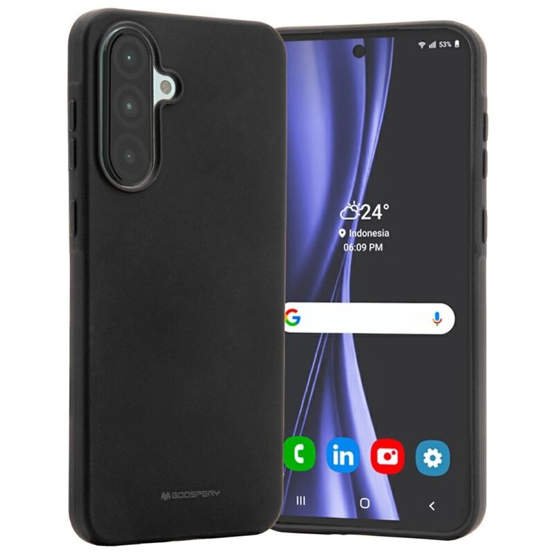 Etui MERCURY Soft do Samsung Galaxy A36 Czarny