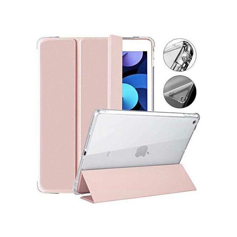 Etui na iPad MERCURY Clear Back Cover Jasnoróżowy