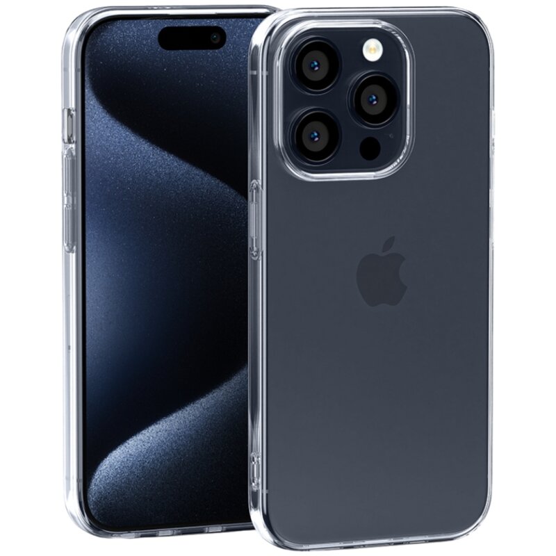 Etui MERCURY Clear Jelly do Apple iPhone 15 Pro Przezroczysty
