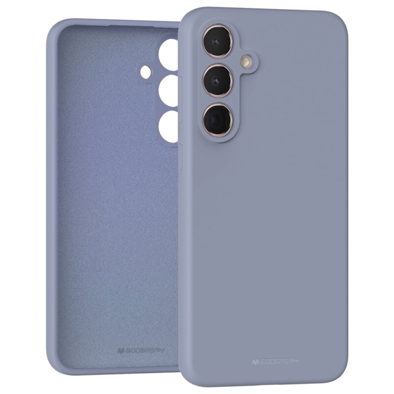 Etui MERCURY Silicone do Samsung Galaxy A35 Lawendowy