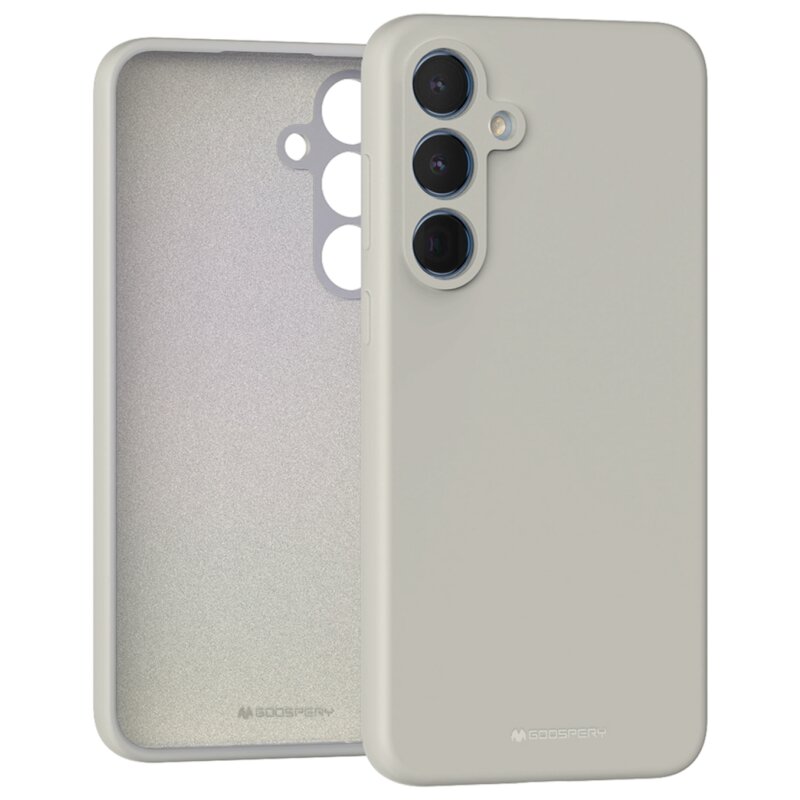 Etui MERCURY Silicone do Samsung Galaxy A55 Kamienny
