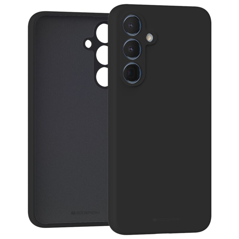 Etui MERCURY Silicone do Samsung Galaxy A55 Czarny