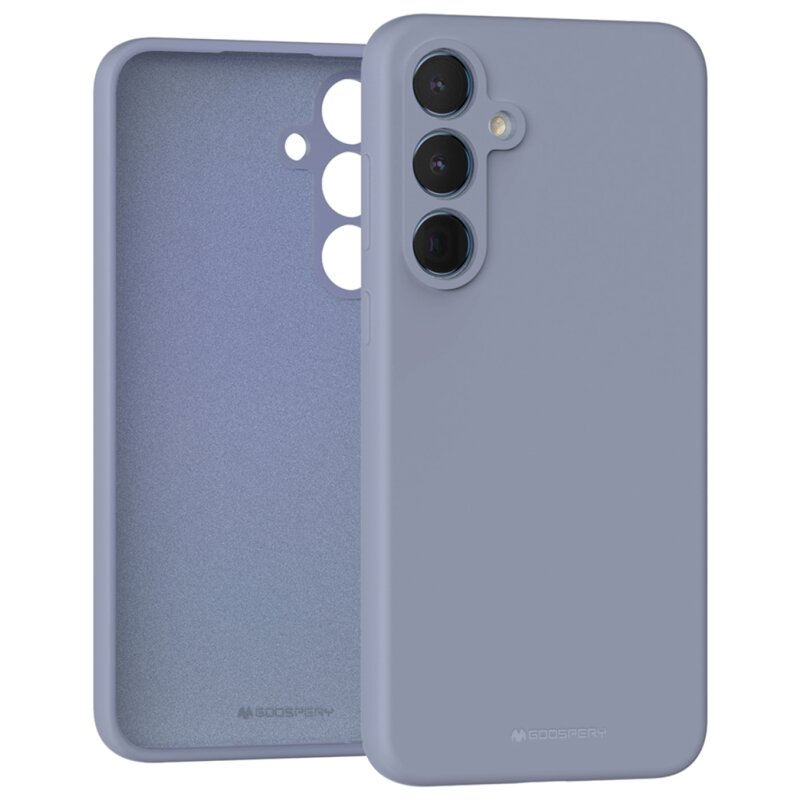 Etui MERCURY Silicone do Samsung Galaxy A55 Lawendowy