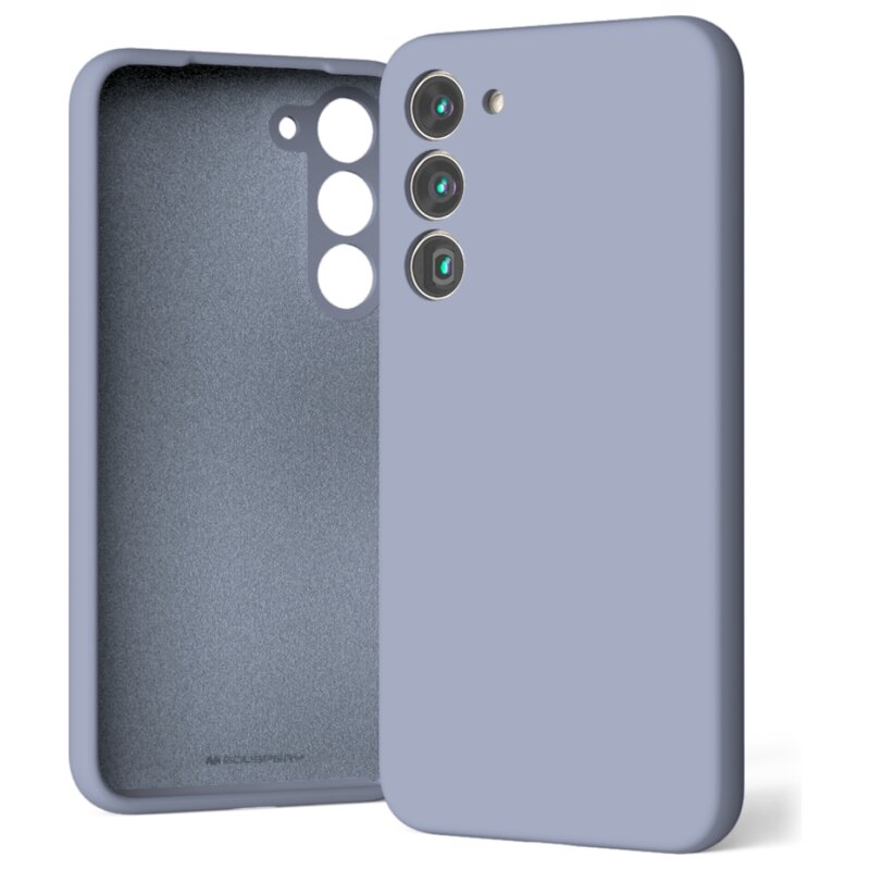 Etui MERCURY Silicone do Samsung Galaxy S23+ Lawendowy