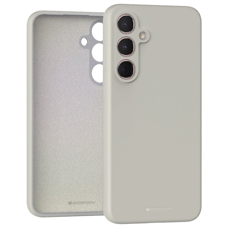 Etui MERCURY Silicone do Samsung Galaxy A35 Kamienny