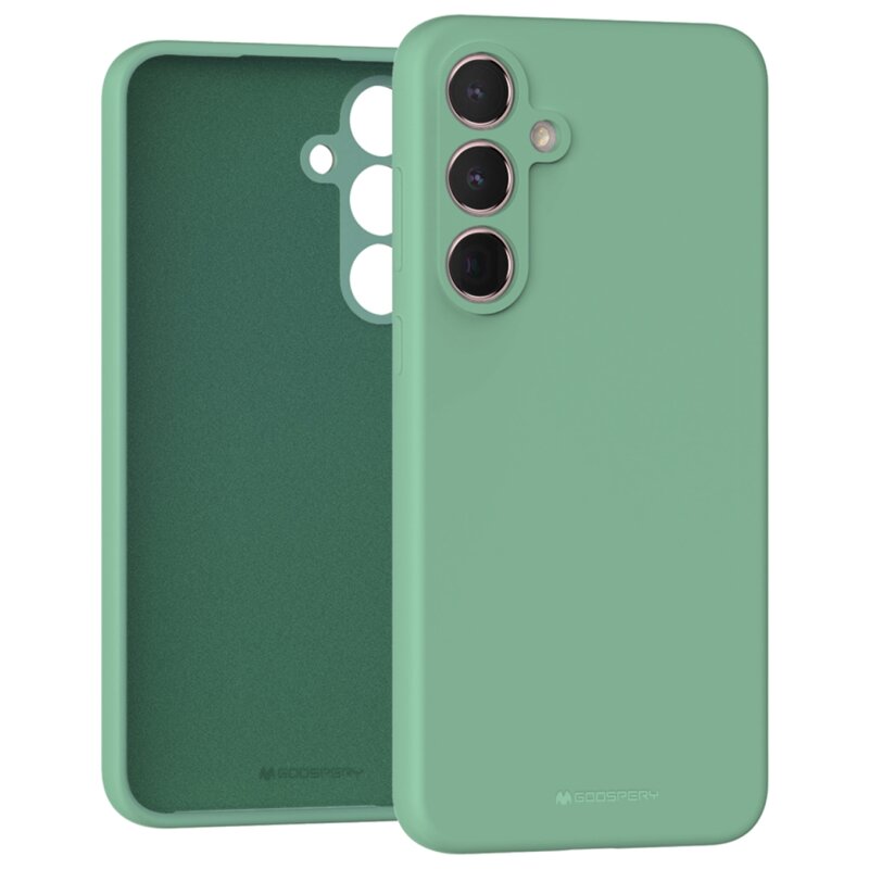 Etui MERCURY Silicone do Samsung Galaxy A35 Zielony