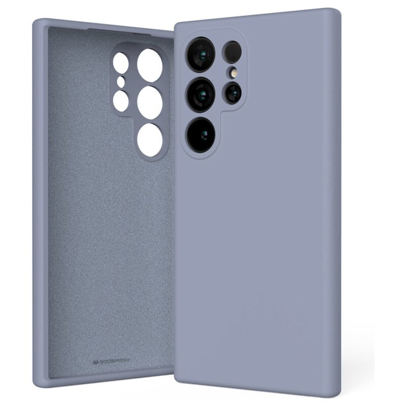 Etui MERCURY Silicone do Samsung Galaxy S24 Ultra Lawendowy