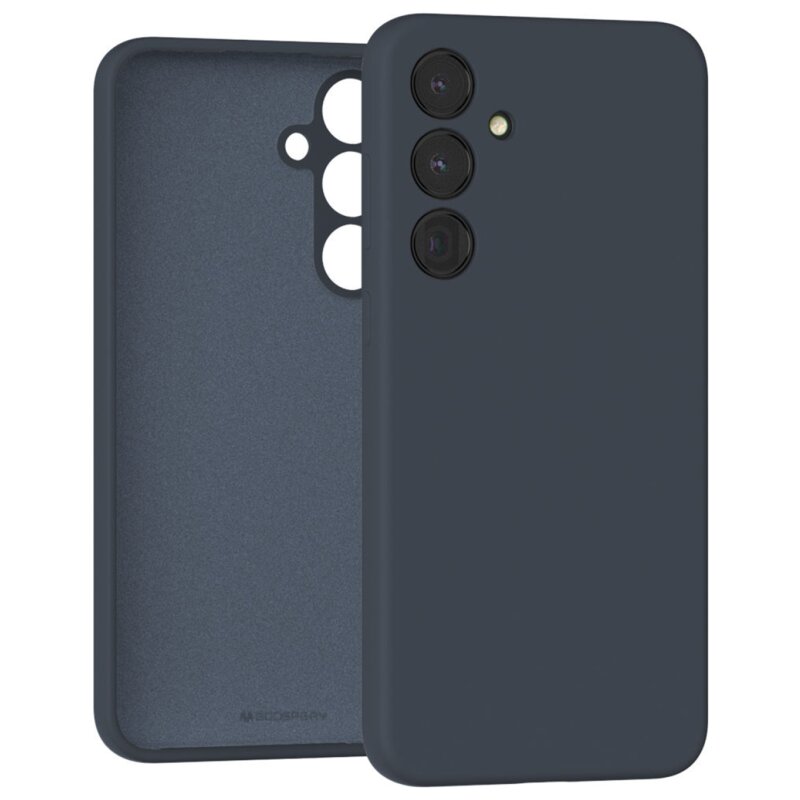 Etui MERCURY Silicone do Samsung Galaxy A15 5G Granatowy