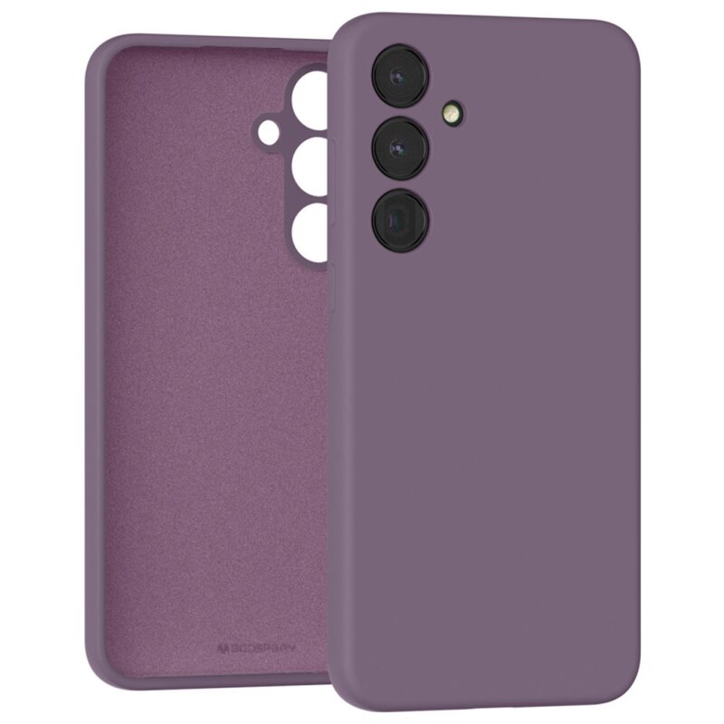 Etui MERCURY Silicone do Samsung Galaxy A15 5G Fioletowy