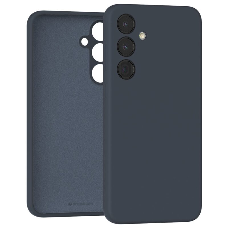 Etui MERCURY Silicone do Samsung Galaxy A25 5G Granatowy