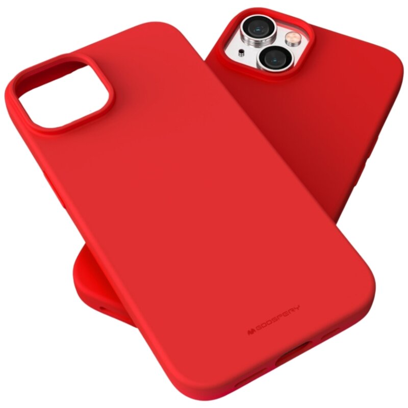 Etui MERCURY Soft do Apple iPhone 15 Czerwony