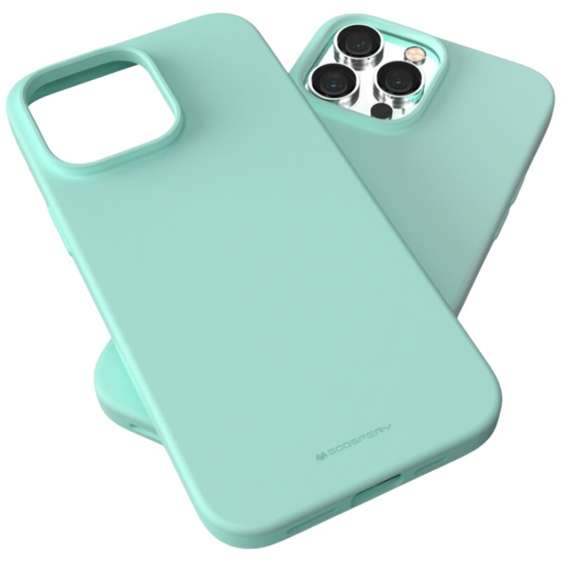 Etui MERCURY Soft do Apple iPhone 15 Pro Max Miętowy