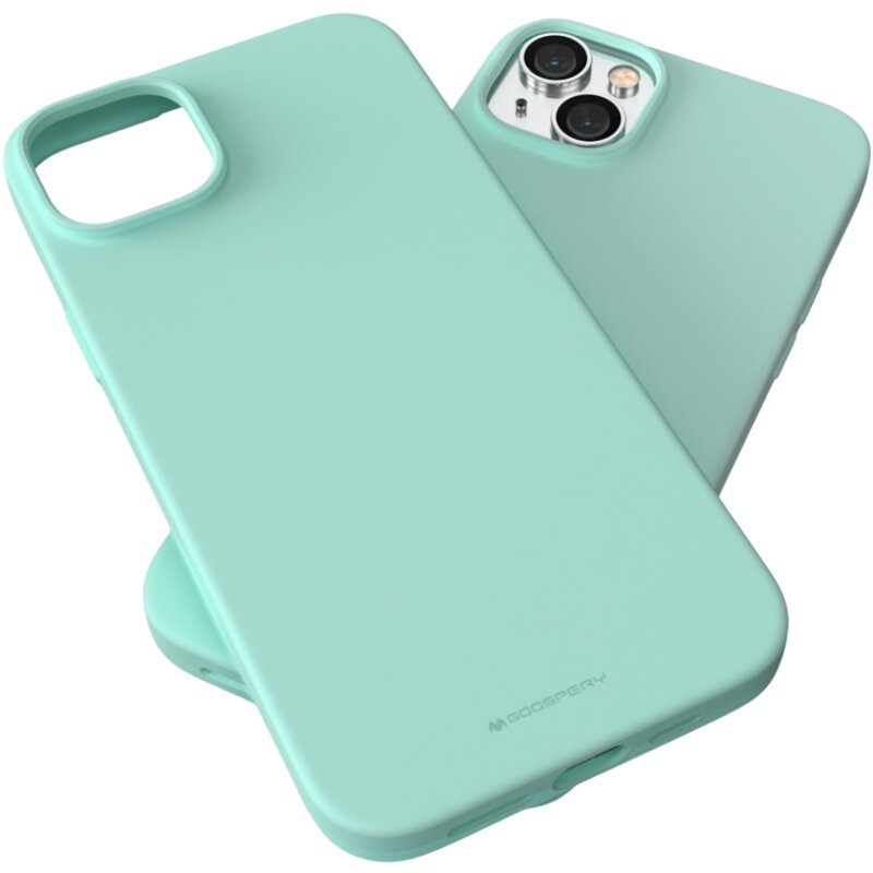 Etui MERCURY Soft do Apple iPhone 15 Plus Miętowy