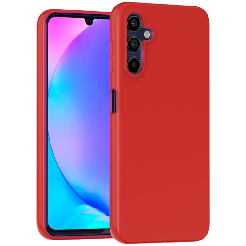 Etui MERCURY Soft do Samsung Galaxy A14 Czerwony
