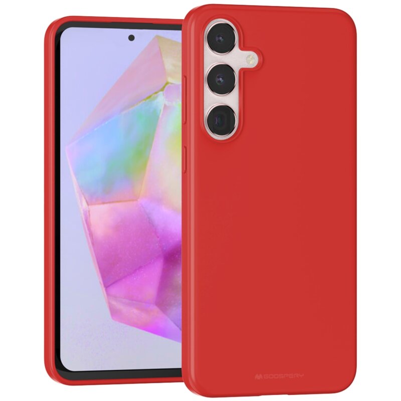 Etui MERCURY Soft do Samsung Galaxy A34 Czerwony