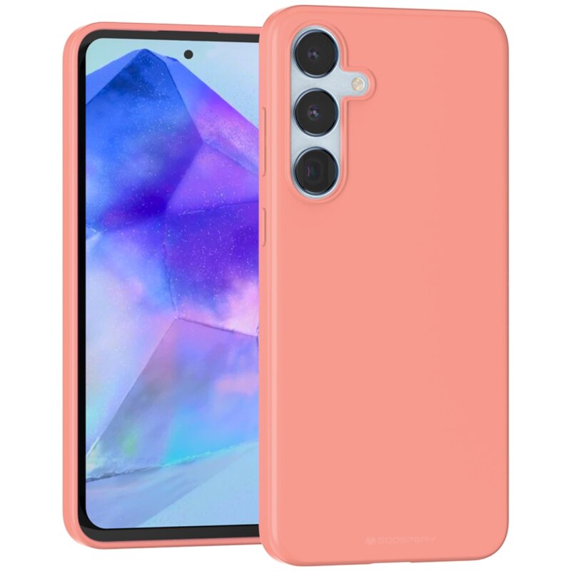 Etui MERCURY Soft do Samsung Galaxy A55 Jasnoróżowy