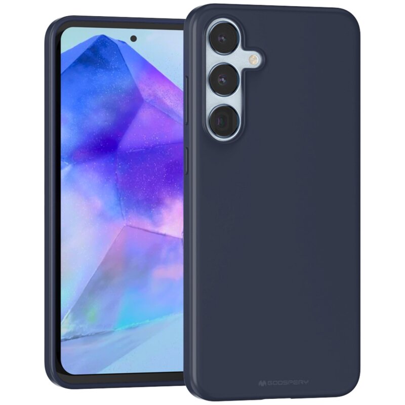 Etui MERCURY Soft do Samsung Galaxy A55 Niebieski